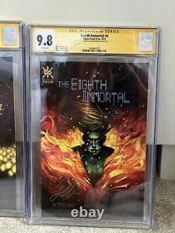The Eighth Immortal 1-4 Complete Set Cgc 9.8 Signature Series Source Point Press