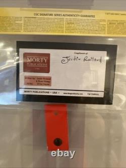 The Good Morty? Cgc Signature Series? Justin Roiland Signed 1st App