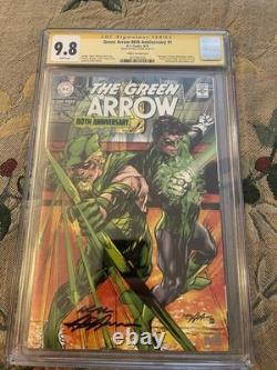 The Green Arrow 80th Anniversary #1 9.8 CGC Graded Signature Series