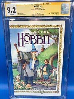 The Hobbit #1 Eclipse CGC SS 9.2- Signed by David Wenzel