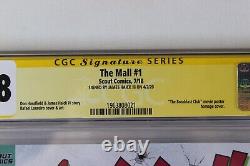 The Mall #1 CGC 9.8 Signature Series Signed James Haick Breakfast Club Variant