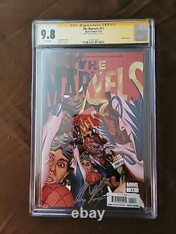 The Marvels #11 Cgc9.8 Signature Series Alex Ross Variant