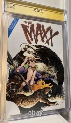 The Maxx #1 CGC 9.6 Signature Series Signed William Messner-Loebs 1993
