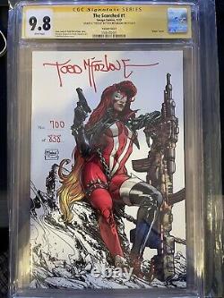 The Scorched #1 1250 Todd McFarlane Signed CGC Signature Series 9.8 #700/838