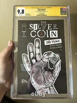 The Silver Coin #1 CGC 9.8 Signature Series Signed Scott McFarland Variant
