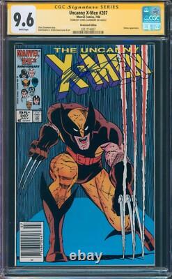 The Uncanny X-men #207 Marvel Comics 1986 Signature Series Cgc 9.6 Wp