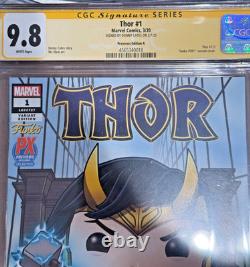 Thor 1 Funko Variant Edition Thor Lgcy 727 Signature Series 9.8 Donny Cates