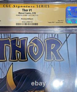 Thor 1 Funko Variant Edition Thor Lgcy 727 Signature Series 9.8 Donny Cates