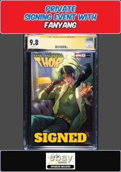 Thor #2 Cgc Ss Private Signing Fanyang Signed Presale