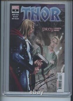 Thor #9 2021 CGC Signature Series 9.8 (Signed by Donny Cates)
