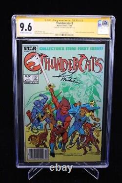 Thundercats #1 Signed by David Michelinie (CGC Signature Series 9.6) 1985