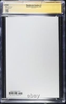 Thundercats Panthro #1 1 of 1 Full Watercolor Cover SS CGC 9.8 Mike Mayhew