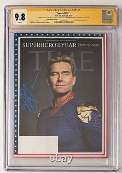 Time Magazine Homelander. Cgc Ss 9.8. Antony Starr. Uncirculated. The Boys