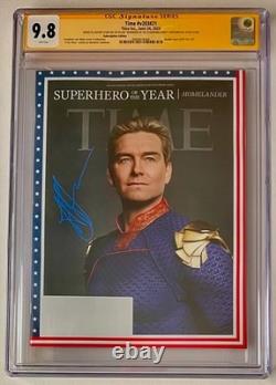 Time Magazine Homelander. Cgc Ss 9.8. Antony Starr. Uncirculated. The Boys