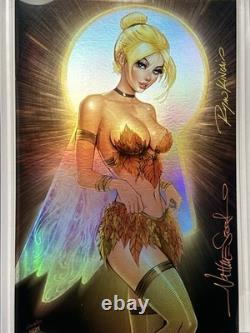 Tinkerbell Zirty Girlz #4 LTD 1/5 Tink Foil Edition B CGC 9.8 Signature Series