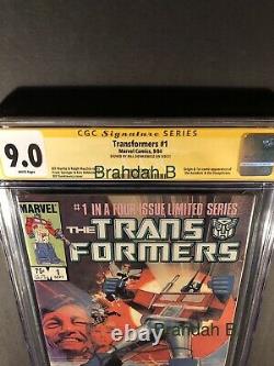 Transformers #1 1984 Bill Sienkiewicz CGC 9.0 Signature Series FREE SHIPPING