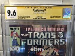 Transformers #1? 1984? CGC 9.6? Signature Series? Jim Shooter? WP