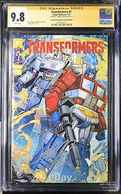 Transformers #1 (2024) CGC 9.8 Signature Series Signed by Jonboy Meyers