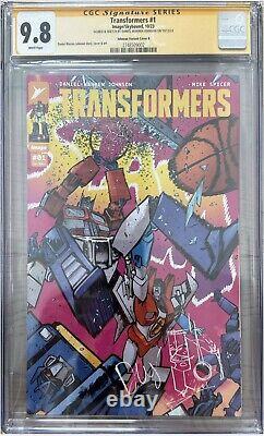 Transformers #1 Ballin Signed & Remarqued Cover CGC Signature Series 9.8