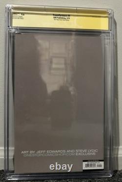 Transformers #1 CGC 9.6 Signature Series/Signed by Jeff Edwards