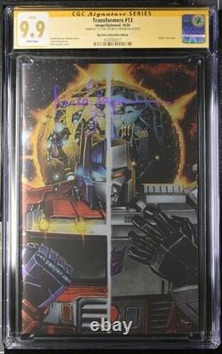 Transformers #13 Signature Series 9.9 CGC Mico Suayan 111/300 (NOT 9.8 RARE 9.9)
