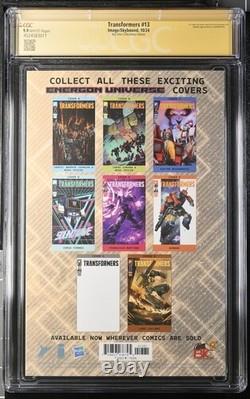 Transformers #13 Signature Series 9.9 CGC Mico Suayan 111/300 (NOT 9.8 RARE 9.9)