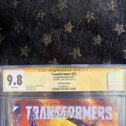 Transformers #23 Image/Skybound CGC Signature Series 9.8 Signed by Sajad Shah