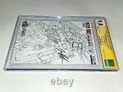 Transformers VS G. I. Joe #1 CGC 9.8 Signature Series John Barber IDW Comic Book