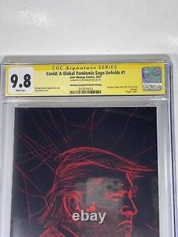Trump CGC 9.8 Amazing Sycophant 4th Print ASM Spider-Man #55 Signature Series