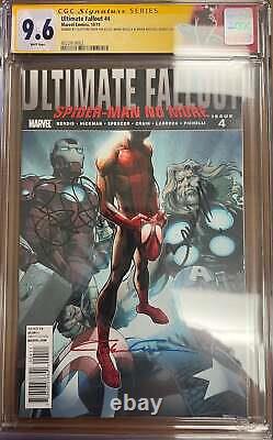 Ultimate Fallout #4 Cgc 9.6 Signature Series 1st Miles Morales 1st Print