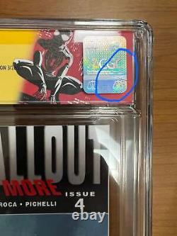 Ultimate Fallout #4 Cgc 9.6 Signature Series 1st Miles Morales 1st Print