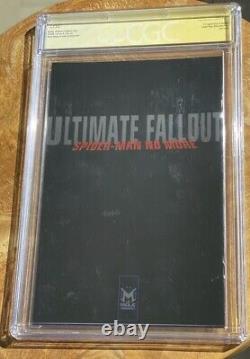 Ultimate Fallout 4 Foil Variant Cgc 9.8 Ss Sketch Mark Bagley Sig Bendis