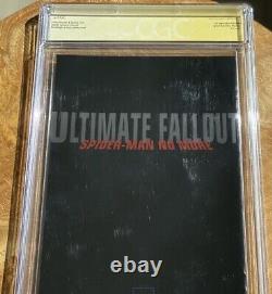 Ultimate Fallout 4 Foil Variant Cgc 9.8 Ss Sketch Mark Bagley Sig Bendis