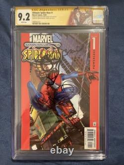 Ultimate Spider-Man #1 CGC SS 9.2 Signed/Sketch By Bagley And Signed By Bendis