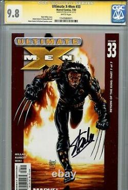 Ultimate X-Men 33 CGC 9.8 SS Stan Lee Millar Kubert Wolverine 1 of 2 on census
