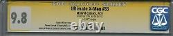 Ultimate X-Men 33 CGC 9.8 SS Stan Lee Millar Kubert Wolverine 1 of 2 on census