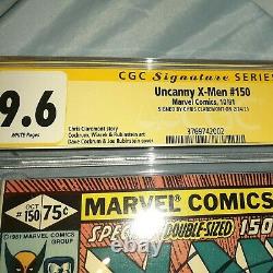 Uncanny X-Men #150 CGC Signature Series 9.6 NM+ Signed By Chris Claremont