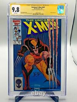 Uncanny X-Men #207 CGC Signature Series 9.8 WP Signed by John Romita Jr