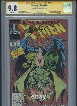 Uncanny X-Men #241 1989 CGC Signature Series 9.8 (Signed by Chris Claremont)