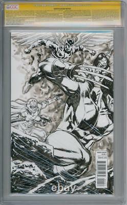 Uncanny X-force #1 Cgc 9.8 Signature Series Perkins Sketch Deadpool X-23 Movie