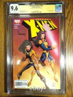 Uncanny X-men #460 RARE Tom Raney Authenticated Autograph CGC 9.6 NM+ Signature