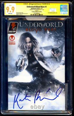 Underworld Blood Wars #1 SS CGC 9.9 Kate Beckinsale Signature Series Not 9.8