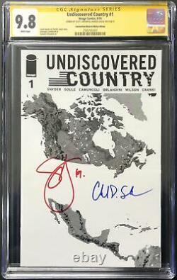 Undiscovered Country #1 NYCC B&W Variant CGC 9.8 Signature Series