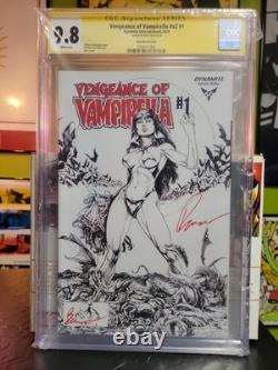 VENGEANCE OF VAMPIRELLA v2 #1 CGC 9.8 SIGNATURE SERIES SIGNED ARTIST BUZZ SKETCH