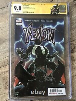 VENOM #1 CGC 9.8 Signature Series! Ryan Stegman