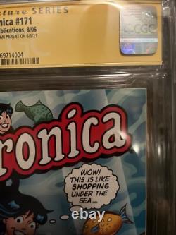 VERONICA #171 CGC 9.6 Signature Series DAN PARENT 2006 Bikini Cover GOOD GIRL