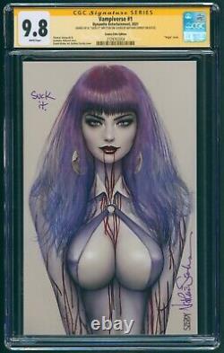 Vampiverse #1 CGC 9.8 SS Nathan Szerdy Signature Series + Remark Comics Elite Ed