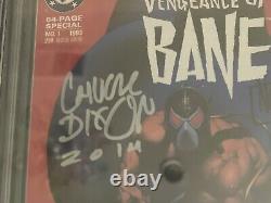 Vengeance of Bane 1st Appearance of Bane CGC 9.8 Signature Series Dixon & Nolan