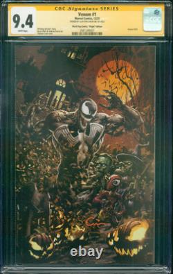 Venom 1 CGC 9.4 SS Crain Virgin Variant Cover 12/21