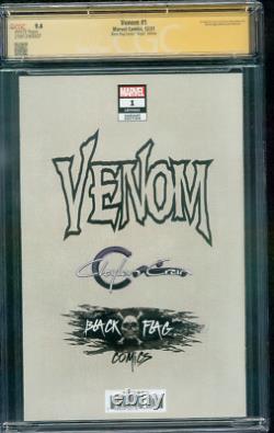 Venom 1 CGC 9.4 SS Crain Virgin Variant Cover 12/21